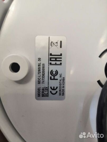 Камера видеонаблюдения купольная