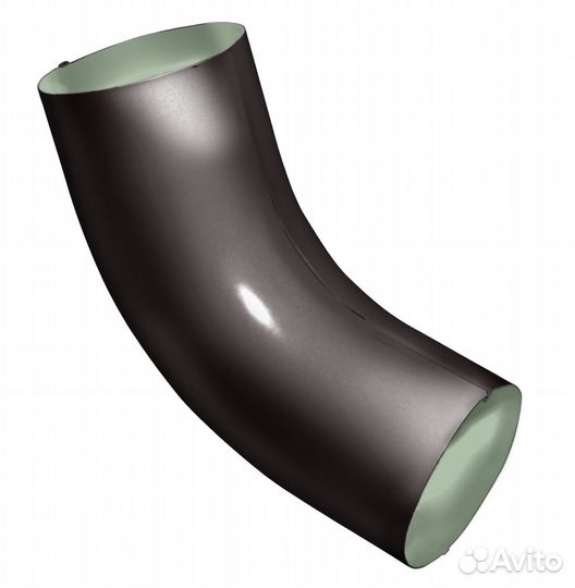 Колено 60 град Optima 90мм RR32