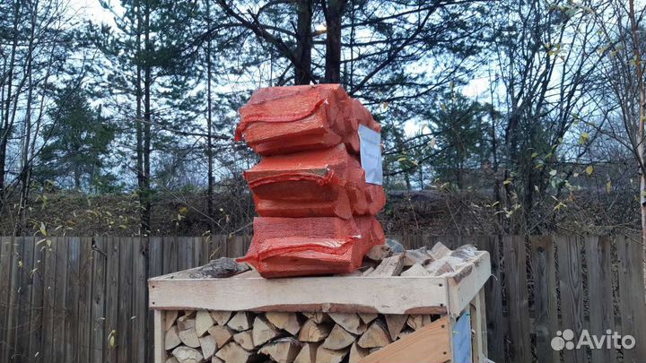 Дрова березовые колотые