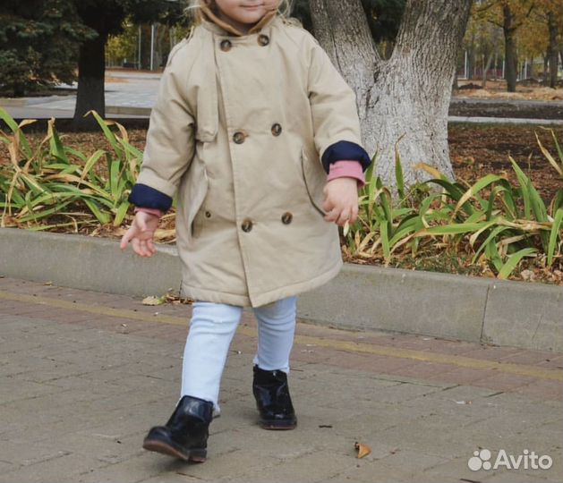 Тренч Zara для девочки