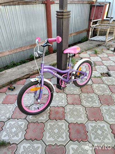 Детский велосипед для девочки 16