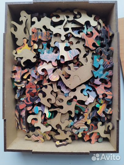 Деревянные пазлы boberbox носорог