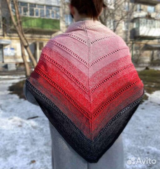 Платок ручной работы