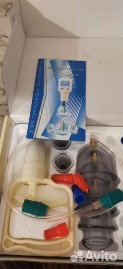 Вакуумные банки для массажа