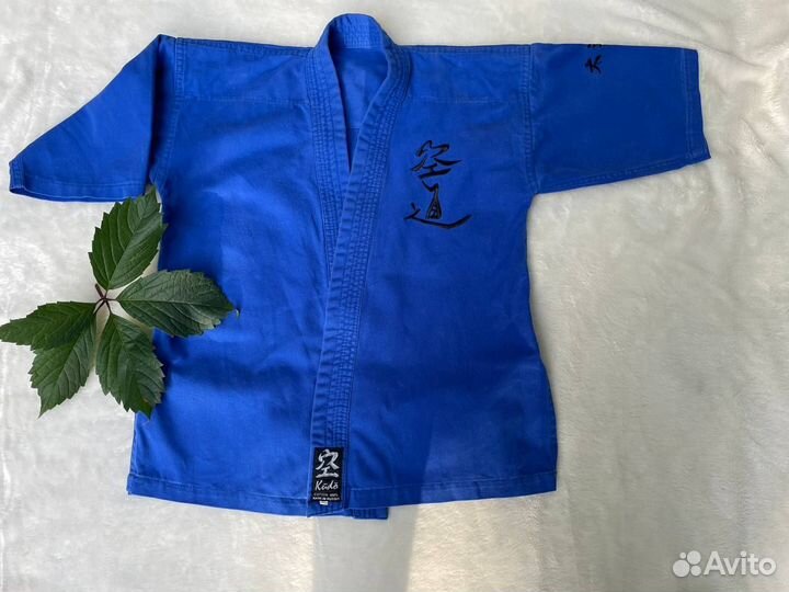 Кимоно для кудо синее