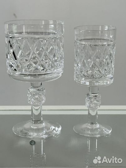 Хрустальные фужеры,рюмки Дуги лзхс