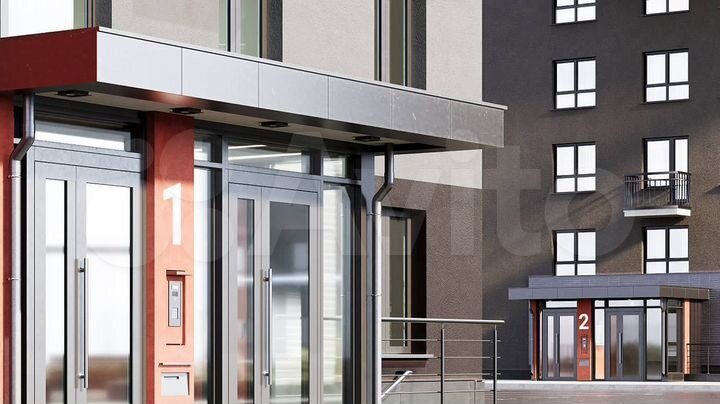 2-к. квартира, 43,4 м², 18/19 эт.