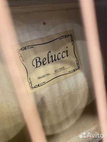Классическая гитара belucci