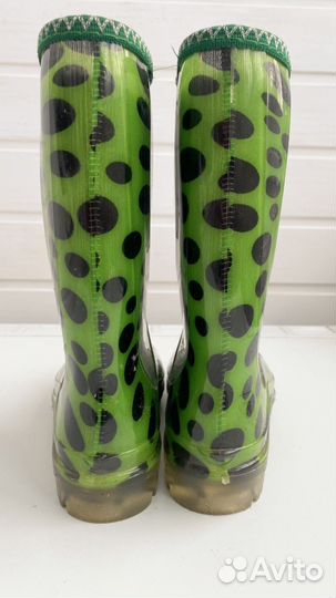 Детские резиновые сапоги