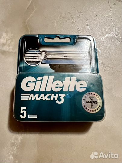Gillette mach 3 сменные кассеты