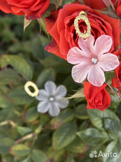 Серьги бижутерия