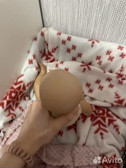 Реборн ручной работы мини мягконабевной