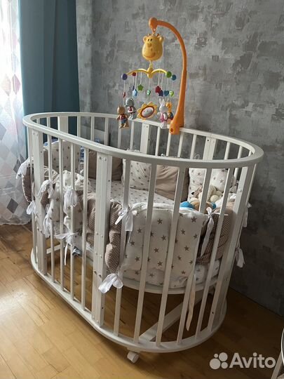 Детская кроватка трансформер