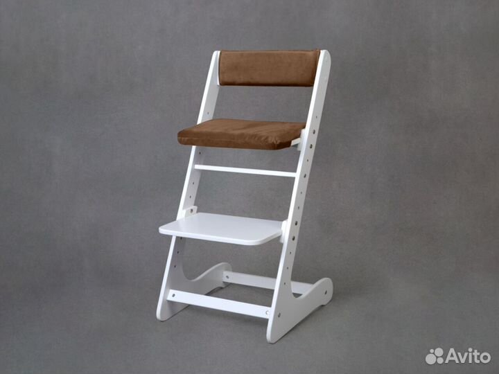 Белый растущий стул