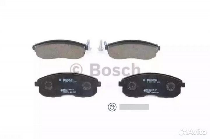 Bosch 0986494277 Колодки торм.пер