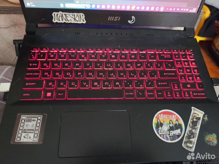 Игровой ноутбук msi katana