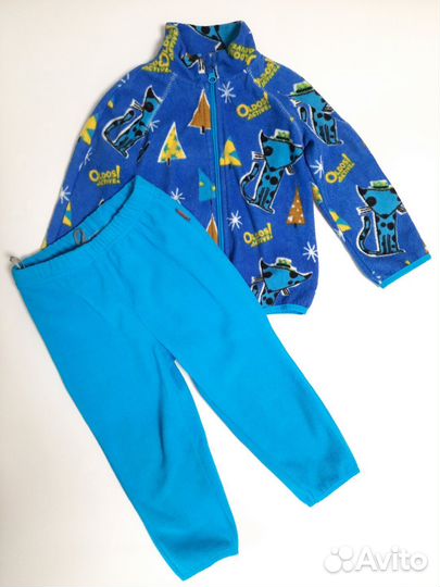 Флисовый костюм для мальчика Oldos р.98