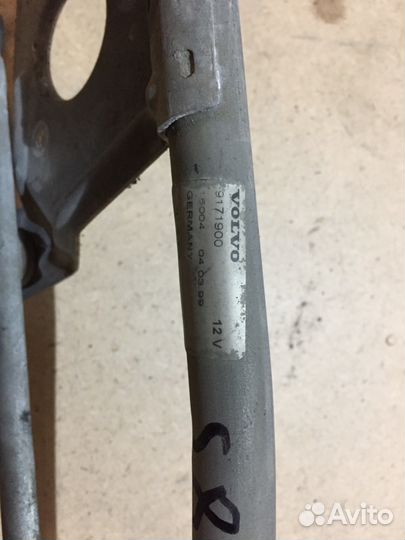 Моторчик стеклоочистителей Volvo S80 9171902