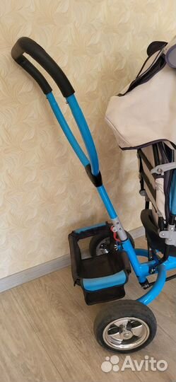 Детский велосипед с родительской ручкой