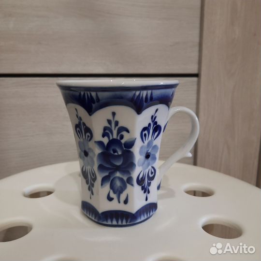 Кружка гжель авторская