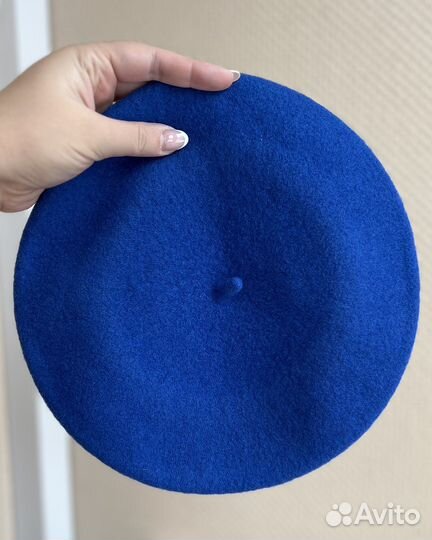 Берет чешский тонак (цвет васильковый)