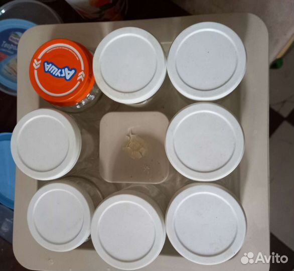 Йогуртница tefal 8872 8 порционных банок по 125 г