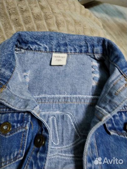 Джинсовый жилет