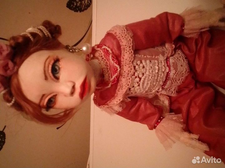 Кукла будуарная,коллекционная,50см