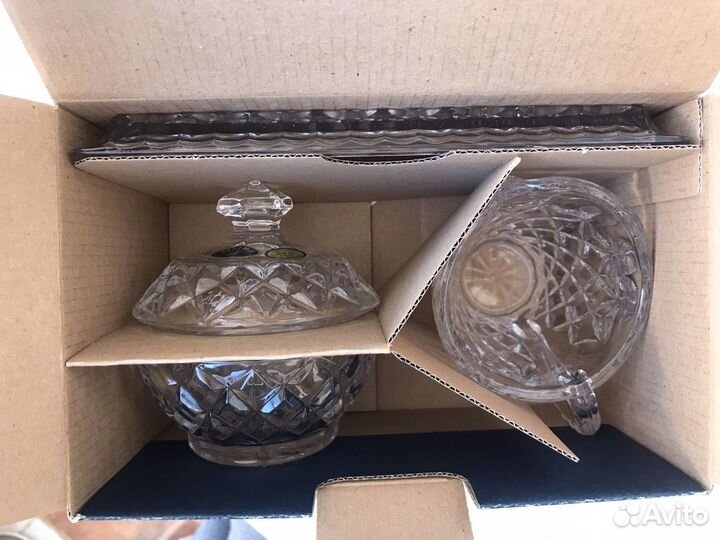 Хрусталь Чехия Bohemia чайный