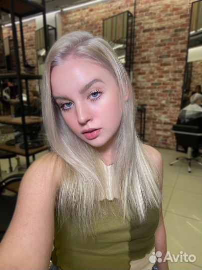 Окрашивание в один тон