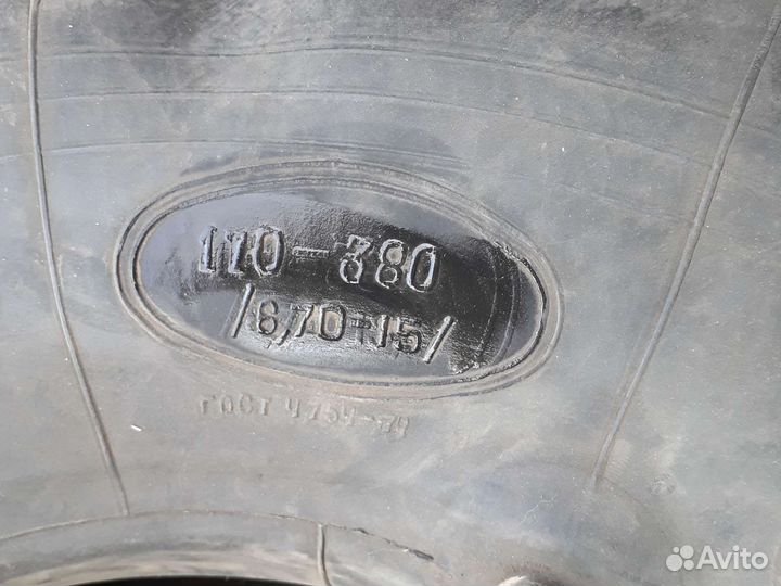 R24 Шины СССР ЯИ-381 215/Другое, PCD 0x137 DIA 70.1