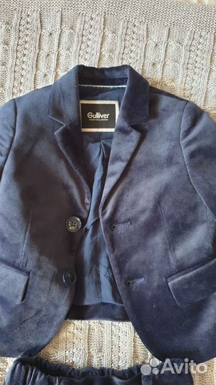 Нарядный костюм тройка Gulliver 80