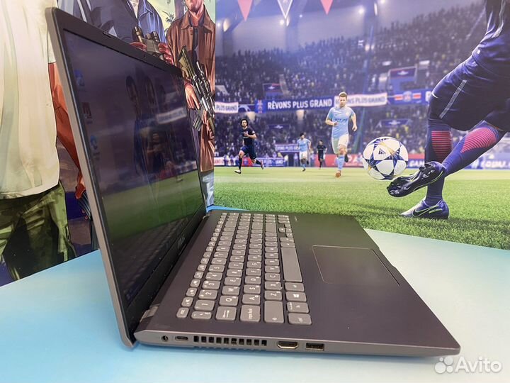 Игровой Ноутбук Lenovo Ryzen 5/MX230/8gb/Full-HD