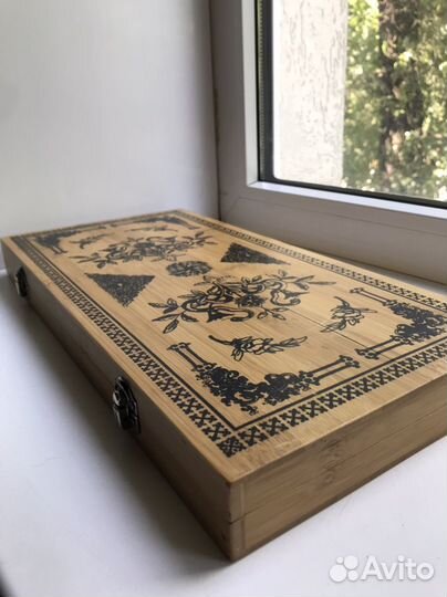 Доска для Нард Шахмат Шашек Деревянная