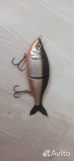 Джерк свимбейт x buster strike pro