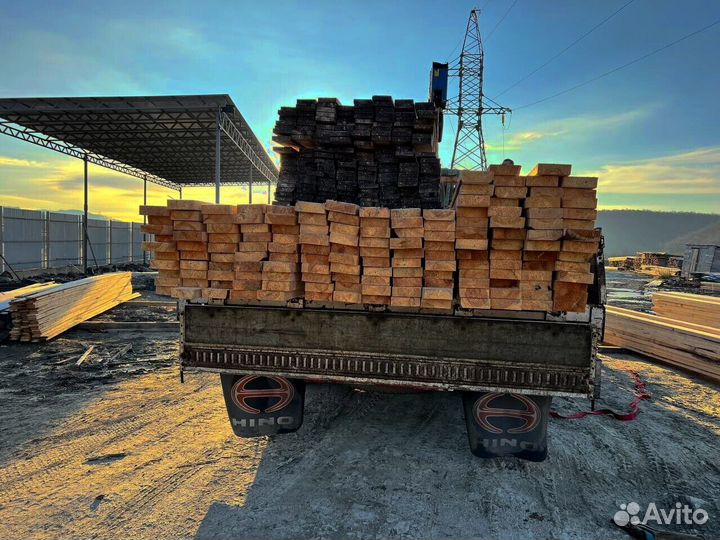 Доска обрезная, брус 150х150х6000