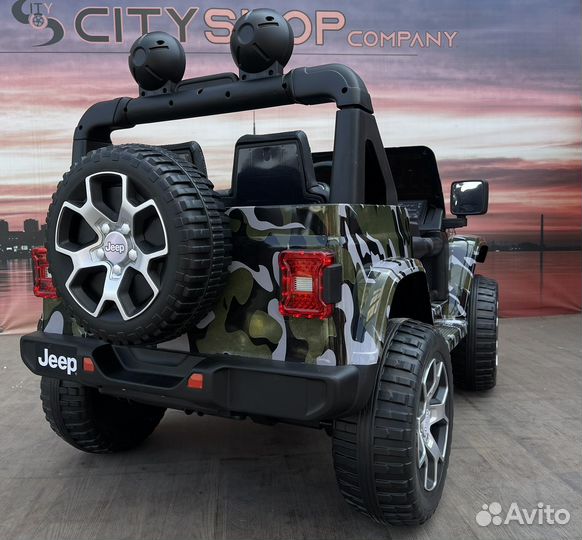 Детский электромобиль джип