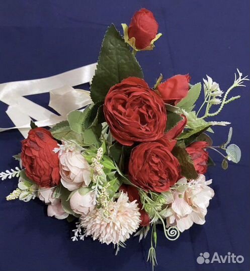 Свадебный букет невесты искусственный