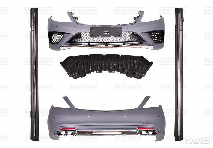 Обвес 63 AMG Mercedes S class W222