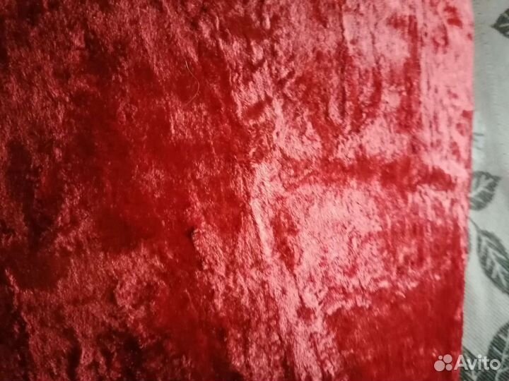 Плюш на х/б основе