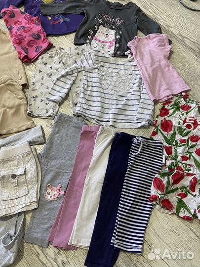 Вещи пакетом на девочку 86-92