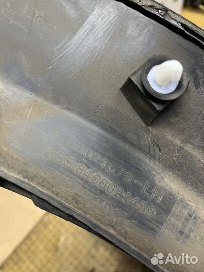 Накладки заднего бампера xray cross