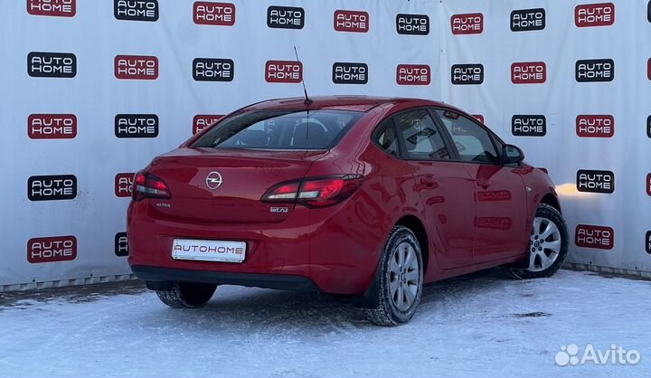 Opel Astra 1.6 AT, 2014, 238 682 км