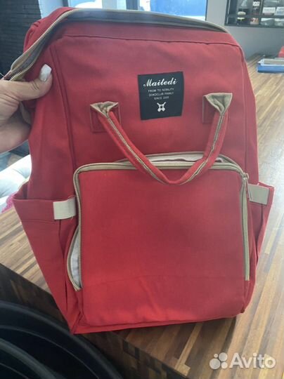 Сумка рюкзак для мамы бу