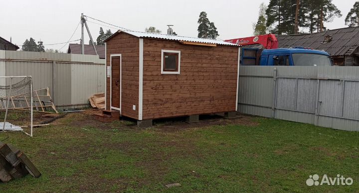 Баня каркасная