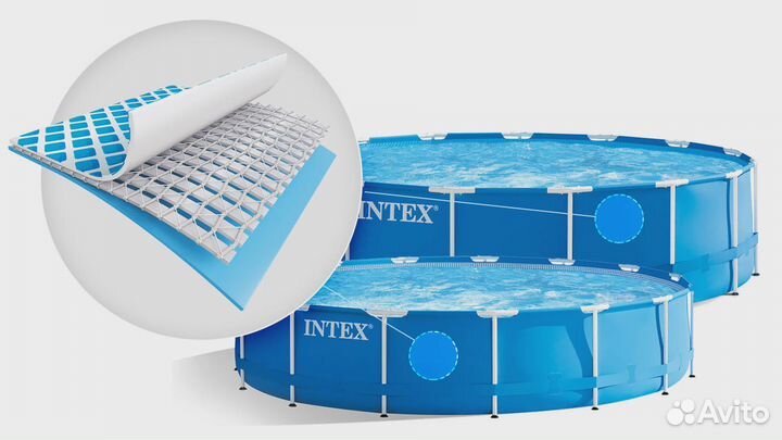 Бассейн каркасный