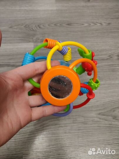 Игрушка шар бизиборд грызунок 0+