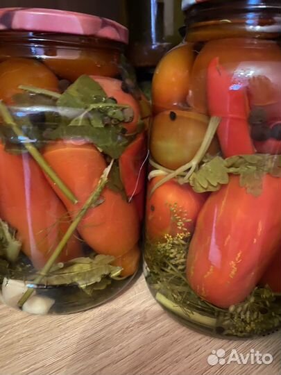 Домашние консервации огурцы, помидоры