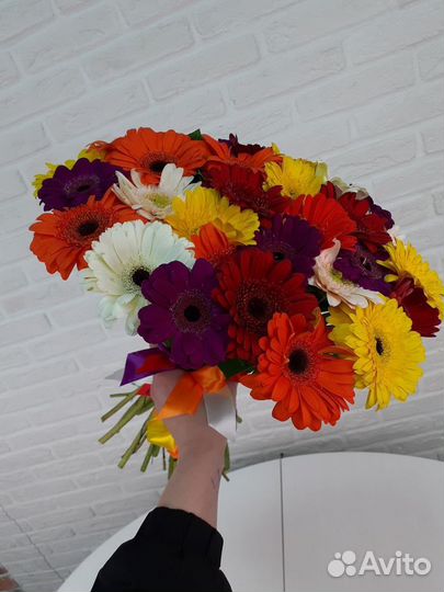 Букет кустовые розы