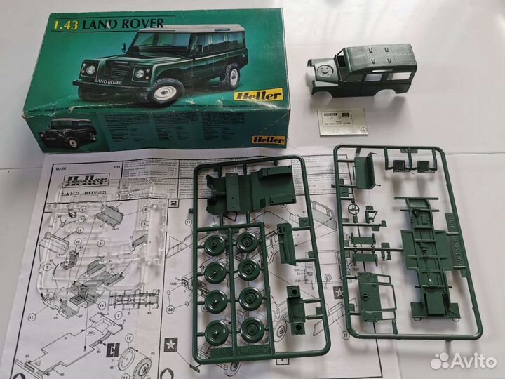 Сборная модель автомобиля 1/43, Heller